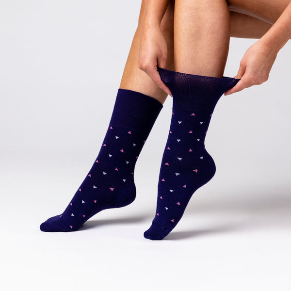 3 paires de chaussettes en coton pour femme - Bazaar