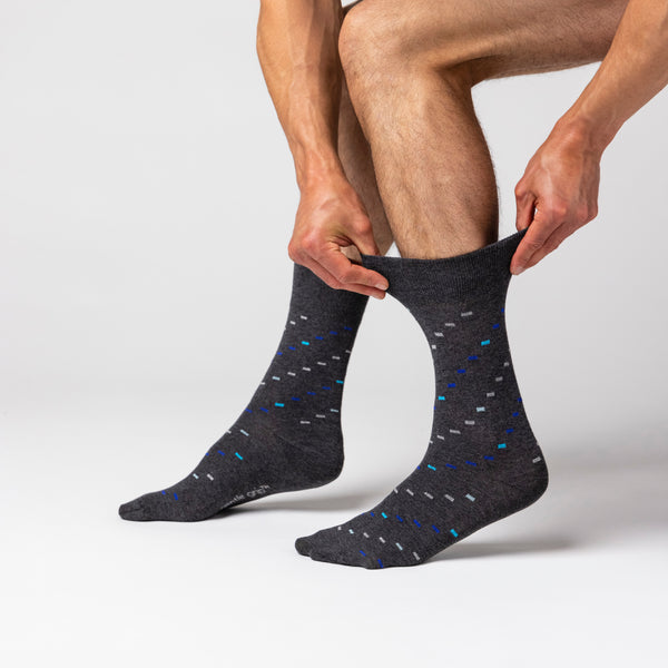 3 paires de chaussettes en coton pour homme – Electric Utopia