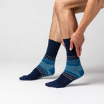 Load image into Gallery viewer, 3 Pairs Men's Cotton Socks - Modern Flash