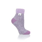 Charger l'image dans la galerie, 1 paire de chaussettes thermiques pour femme - Noir