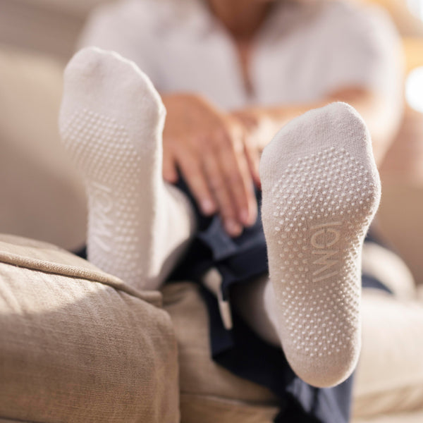 3 paires de chaussettes pour diabétiques - Blanches