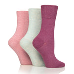 Charger l'image dans la galerie, 6 paires de chaussettes diabétiques pour femmes – Mélange rose sorbet