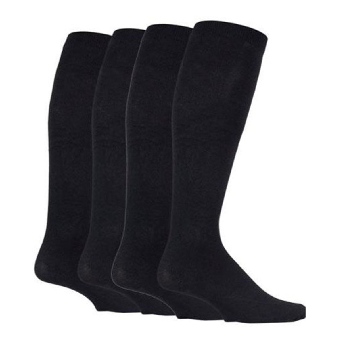 2 paires de chaussettes de compression énergisantes pour homme - Noir
