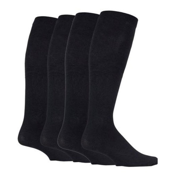 2 paires de chaussettes de compression énergisantes pour homme - Noir