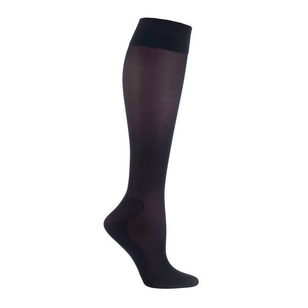 1 paire de chaussettes de compression pour femme - Noir