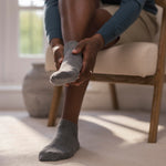 Charger l'image dans la galerie, Lot de 6 paires de chaussettes d'entraînement BigFoot pour diabétiques pour homme - Gris