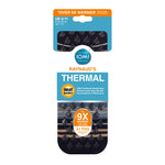 Charger l'image dans la galerie, 1 paire de chaussettes thermiques Raynaud pour homme - Rayures bleu marine