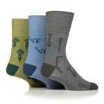 Load image into Gallery viewer, 3 Pairs Men's RHS Cotton Socks - Gardening