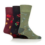 Charger l'image dans la galerie, Lot de 3 paires de chaussettes en coton RHS pour homme – Insectes