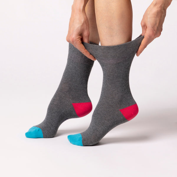 Lot de 3 paires de chaussettes Colourburst pour femme - Prisme de couleur