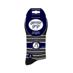 Charger l'image dans la galerie, Lot de 3 paires de chaussettes City Varied Stripe en coton pour femme - Noir