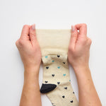 Charger l'image dans la galerie, 3 paires de chaussettes en coton pour femme - Micro motif