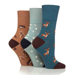 Load image into Gallery viewer, 3 Pairs Ladies Cotton Socks - Winterlings