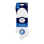 Load image into Gallery viewer, 3 Pairs Ladies Cotton Trainer Socks - White