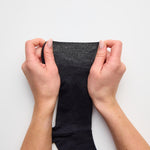 Load image into Gallery viewer, 3 Pairs Men's Bigfoot Cotton Socks - Plain Black