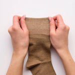 Charger l'image dans la galerie, Lot de 3 paires de chaussettes en coton Bigfoot pour homme – Mélange marron