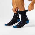 Charger l'image dans la galerie, Lot de 3 paires de chaussettes en coton pour homme – New World Geo