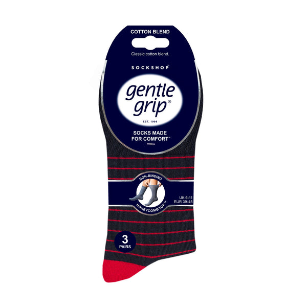 3 paires de chaussettes en coton pour homme - Compass