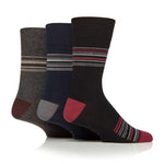 Charger l'image dans la galerie, 3 paires de chaussettes en coton pour homme – Argyle modernisé