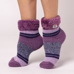 Charger l'image dans la galerie, 1 paire de chaussettes thermiques pour femme - Noir