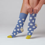 Load and play video in Gallery viewer, 3 Pairs Ladies Cotton Socks - Summer Spots