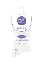 Charger l'image dans la galerie, 6 paires de chaussettes diabétiques pour femmes - Blanches