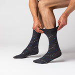 Load image into Gallery viewer, 3 Pairs Men&#39;s Cotton Socks - Electric Utopia

