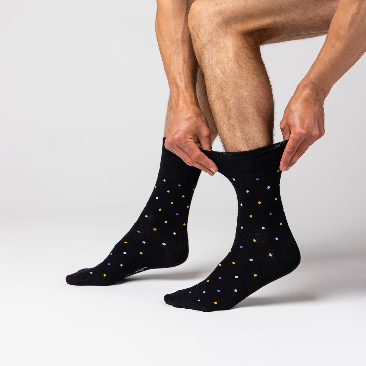 3 paires de chaussettes en coton pour homme – Equilibrium