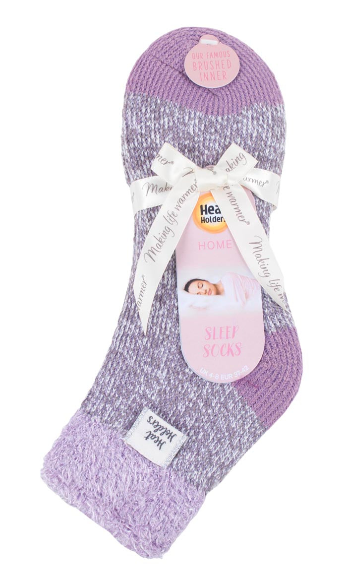 1 paire de chaussettes thermiques pour femme - Noir