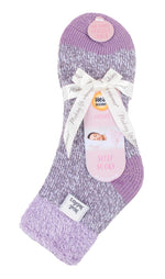 Charger l'image dans la galerie, 1 paire de chaussettes thermiques pour femme - Noir
