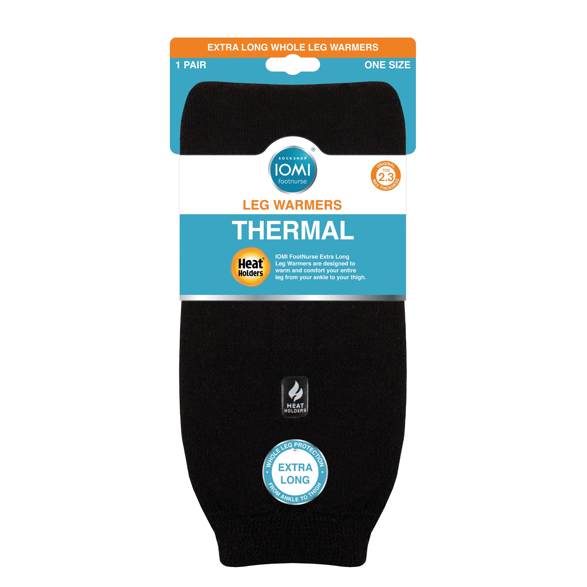 1 paire de jambières thermiques Heat Holders Original, noires