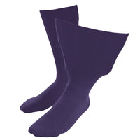 1 paire de chaussettes extra larges pour œdèmes - Améthyste
