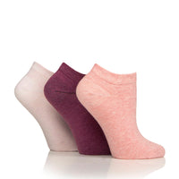 6 paires de chaussettes d'entraînement pour diabétiques pour femmes - Mélange lavande