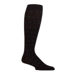 Charger l&#39;image dans la galerie, 1 paire de chaussettes de compression pour homme - Noir/Bleu
