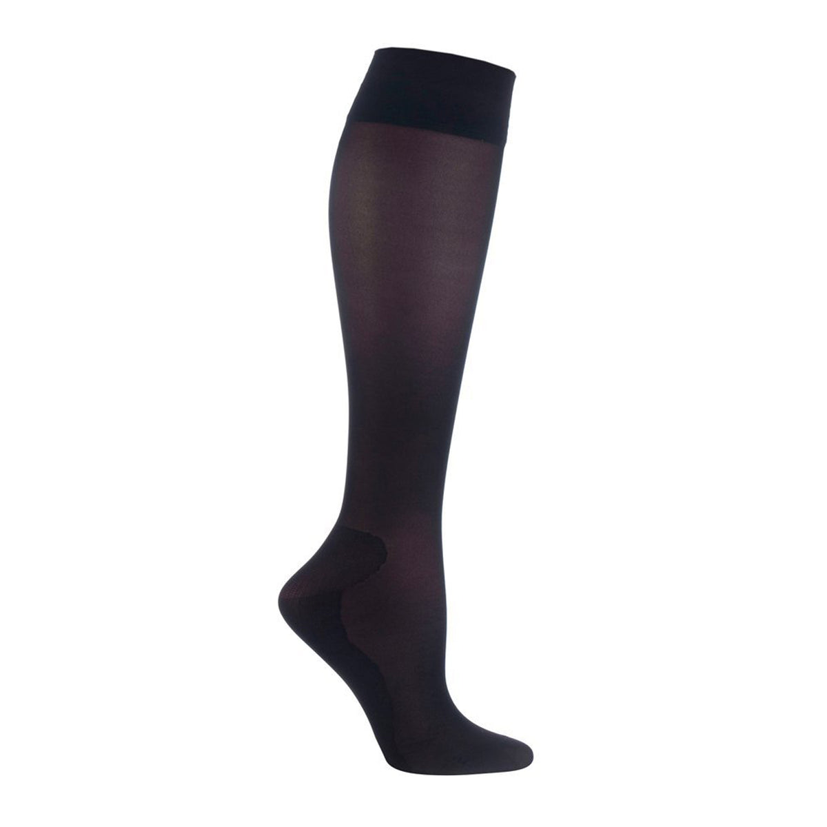 1 paire de chaussettes de compression pour femme - Noir