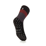 Charger l&#39;image dans la galerie, 1 paire de chaussettes thermiques Raynaud pour homme - Rayures noires
