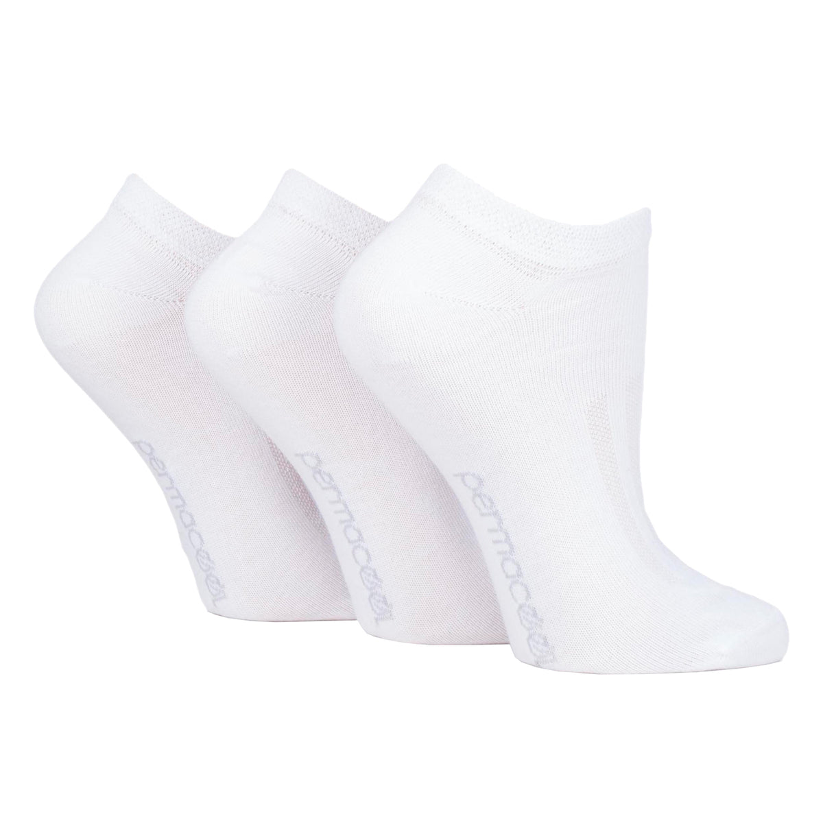 3 paires de chaussettes rafraîchissantes PermaCool - Blanches