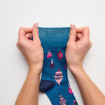 Load image into Gallery viewer, 3 Pairs Ladies Fun Feet Christmas Socks - Merry and Bright
