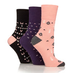 Charger l&#39;image dans la galerie, 3 paires de chaussettes en coton pour femme - Bazaar
