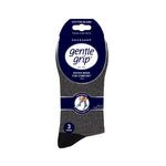 Charger l&#39;image dans la galerie, Lot de 3 paires de chaussettes à talons contrastés Seclude pour femme - Gris

