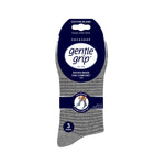 Charger l&#39;image dans la galerie, Lot de 3 paires de chaussettes en coton à rayures universitaires pour femme - Gris
