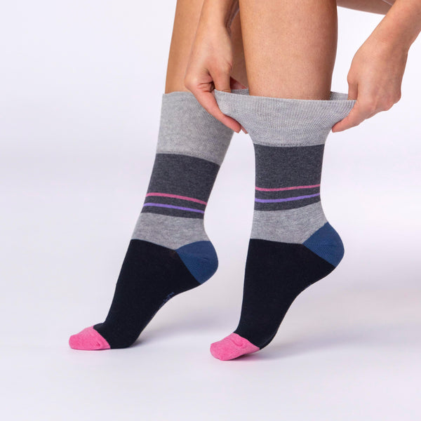 3 Pairs Ladies Cotton Socks - Dreamy Discovery