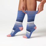 Charger l'image dans la galerie, 3 Pairs Ladies Cotton Socks - Gradient Stripe
