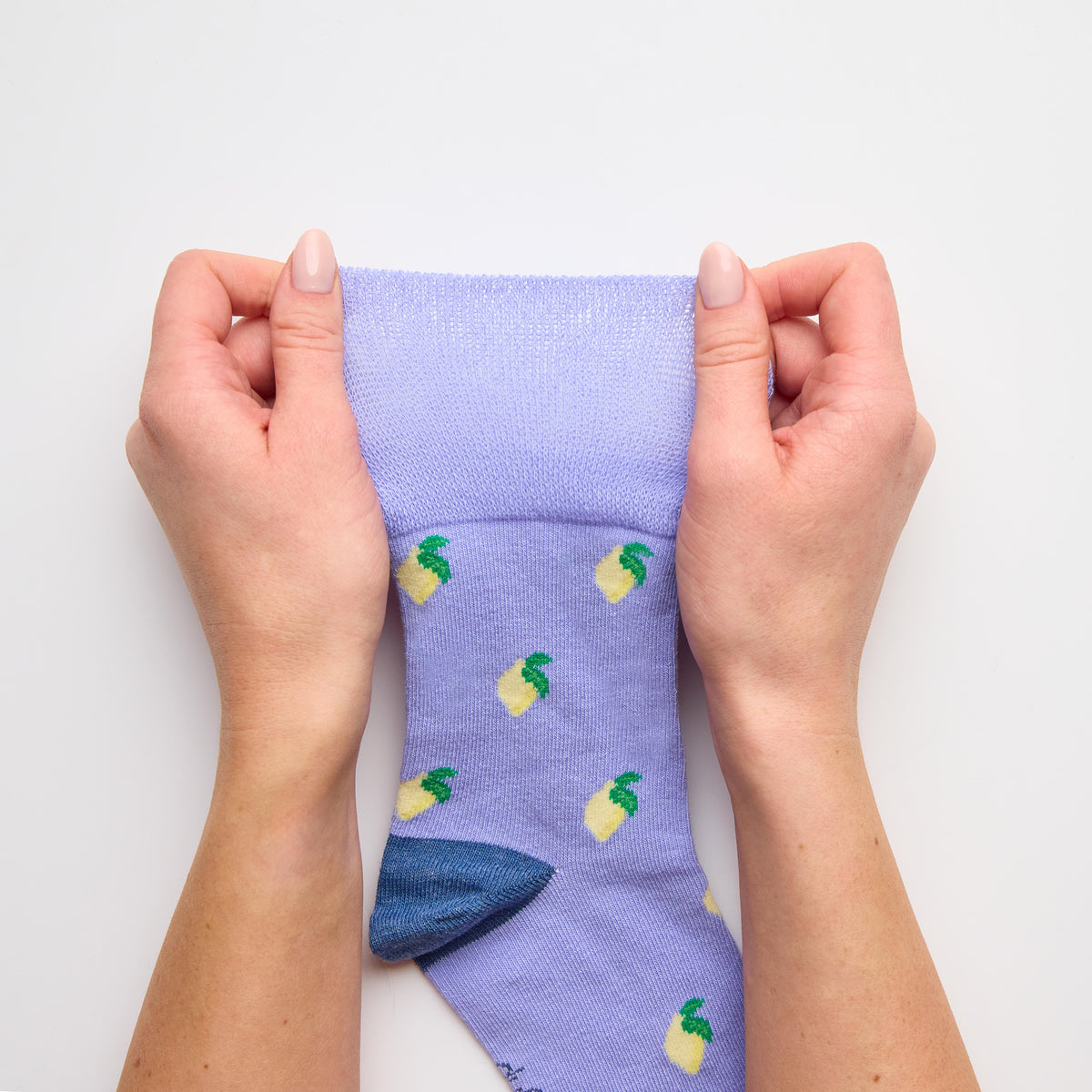 3 Pairs Ladies Cotton Socks - Fruit
