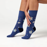 Load image into Gallery viewer, 3 Pairs Ladies Cotton Socks - Heirloom
