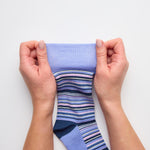 Load image into Gallery viewer, 3 Pairs Ladies Bamboo Socks - Denim
