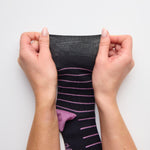 Load image into Gallery viewer, 3 Pairs Ladies Bamboo Socks - Minimal Stripe
