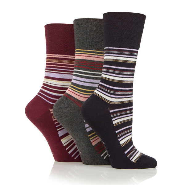 3 paires de chaussettes en bambou pour femme - Botanical Bloom