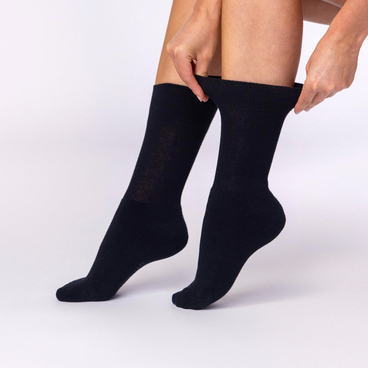 3 paires de chaussettes de sport pour femme - Noir