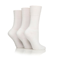3 paires de chaussettes de sport pour femme - Blanc